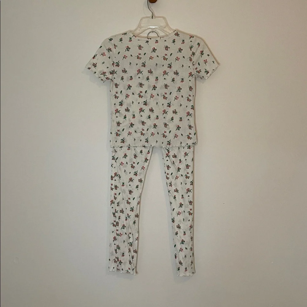 Old Navy Rose Print Pajama Set – Girls XL (14–16) / Women’s XS, Cottagecore Flor